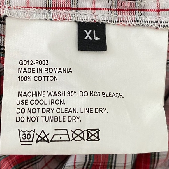 Gosha Rubchinskiy Combo Plaid Shorts, XL, good condition, draw string 31-33waist - Picture 8 of 9
